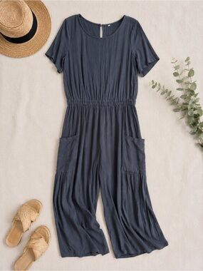 Everyday Casual Jumpsuit storm blue